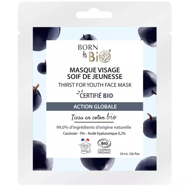 Masque visage SOIF de JEUNESSE